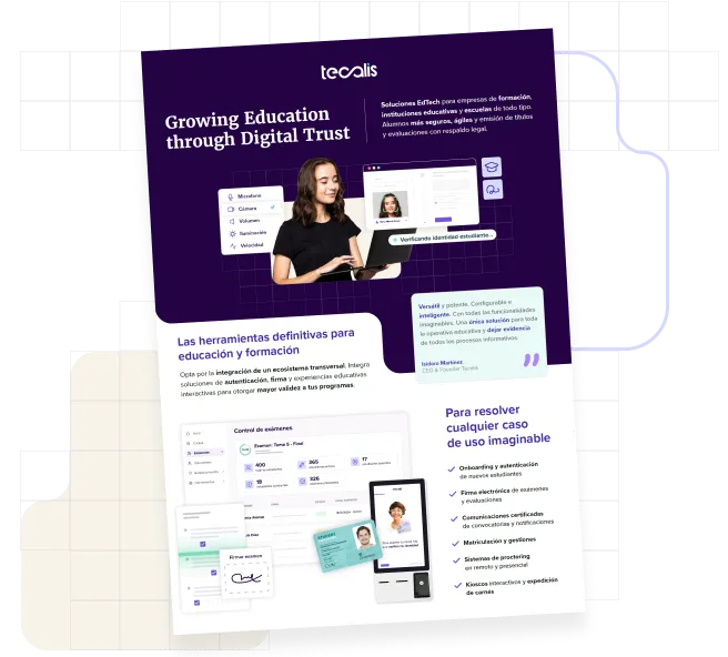 Infografía herramienta definitiva sector educación 