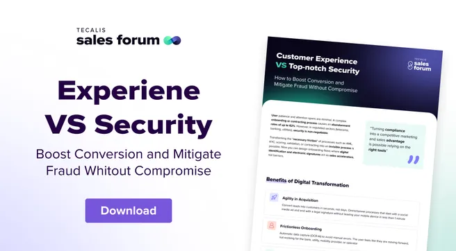 Customer experience vs Security