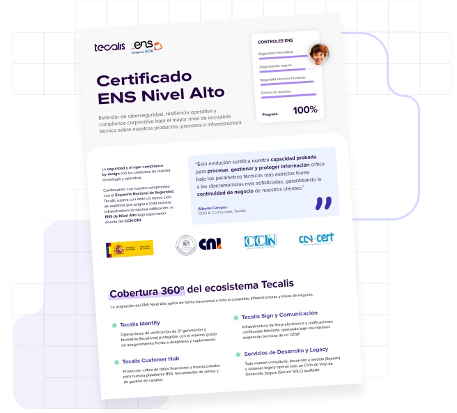 Certificación Tecalis ENS Nivel Alto