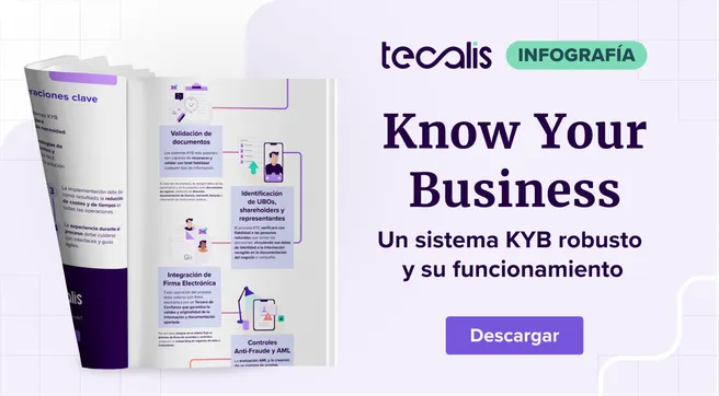KYB infografía explicativa de su funcionamiento