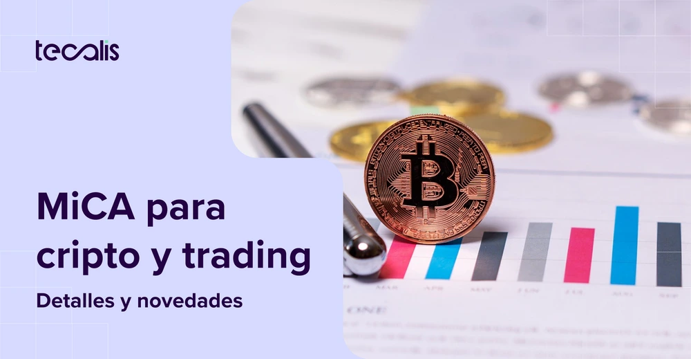Ley MiCA para criptomonedas y trading cabecera de artículo de blog