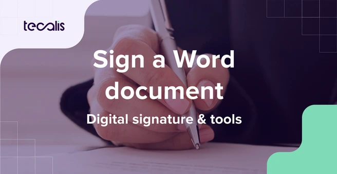 Sign a Word documento blogpost header