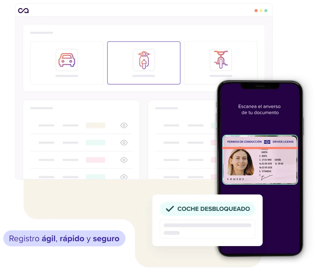 Onboarding digital KYC para movilidad y transporte