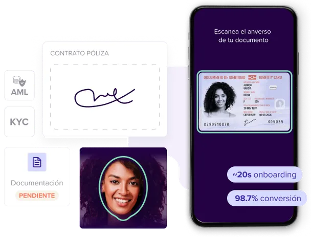 Onboarding y contratación digital para el sector seguros