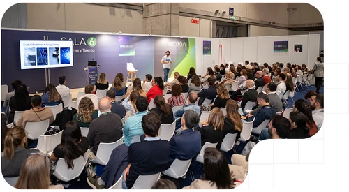 Highly attended conference during the HR Expo, presenting new resources for the sector.