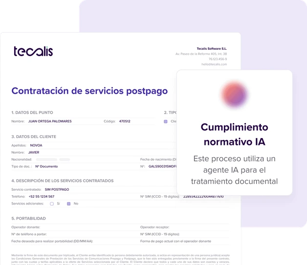 Validación, procesamiento documental y tratamiento